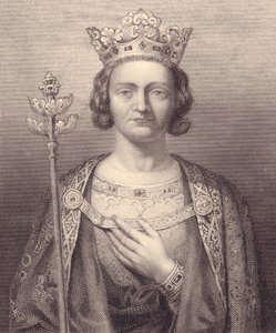 Retrato del Rey Felipe V de Francia, Alto (1293-1322), grabado, de la Galerie Historique de Versailles, Histoire de France, Charles Gavard Publisher, París, circa 1840 de J.B. and Brown J. Rowbotham