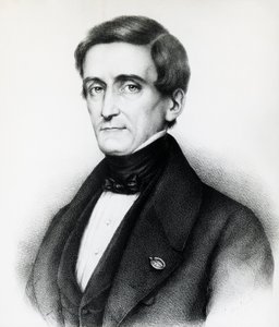 Retrato de Pellegrino Rossi (1787-1848), jurista italiano, litografía de J.B. and Brown J. Rowbotham