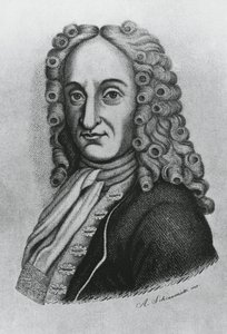 Retrato de Pietro Antonio Michelotti (1673-1740), médico y iatromatemático italiano, grabado por Schiavonetti de J.B. and Brown J. Rowbotham