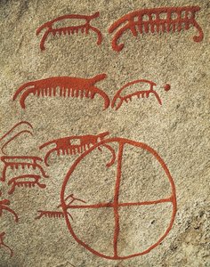 Grabados rupestres de Vitlycke, Tanum, Suecia