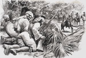 Pistoleros en la selva de C.L. Doughty