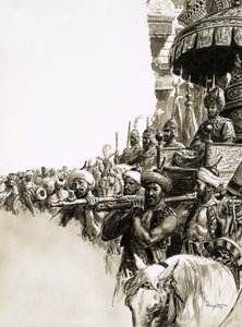 El pueblo de Constantinopla recibió con entusiasmo a Solimán el Magnífico. de C.L. Doughty
