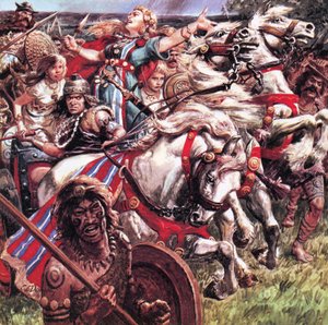 La reina rebelde. Boadicea levantó un ejército contra los invasores romanos y saqueó Colchester y Londres, matando a miles de personas, antes de que la rebelión fuera sofocada. de C.L. Doughty