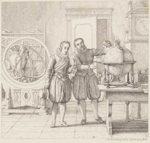 Christian IV visita a Tycho Brahe en Uranienborg