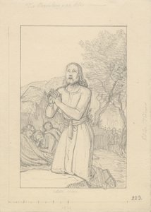 Cristo en Getsemaní de Christoffer Wilhelm Eckersberg