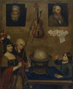 Motivo de "Jeppe en la montaña" de Ludvig Holberg, acto III, escena 3 de Christoffer Wilhelm Eckersberg