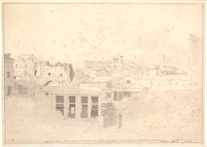 Parte en Cloaca Maxima de Christoffer Wilhelm Eckersberg