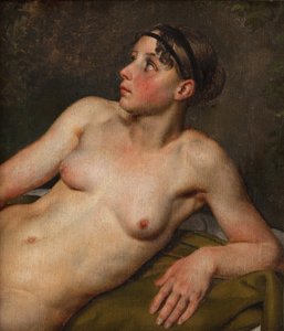Desnudo femenino reclinado de Christoffer Wilhelm Eckersberg