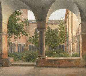 Los claustros de San Lorenzo fuori le mura en Roma