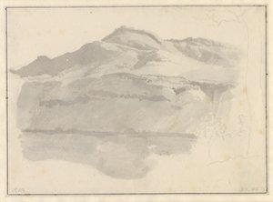 Vista del Lago Albano de Christoffer Wilhelm Eckersberg