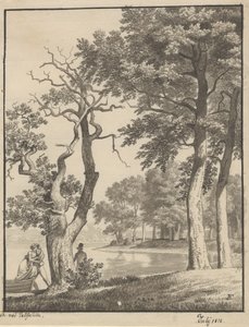 La isla cerca de Valsøelille, julio 1810