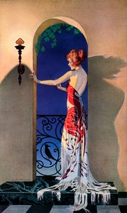Mujer de Moda de los Años 1920 en España, c.1925 de C. Coles Phillips