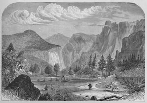 El Valle de Yosemite, 1874, 1883 de C Crane