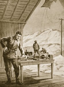 Tres clics que resolvieron un gran problema (litografía) de C. Dudley Tennant