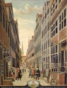 Brandstweite en Hamburgo, 1775 de C. F. Feldt