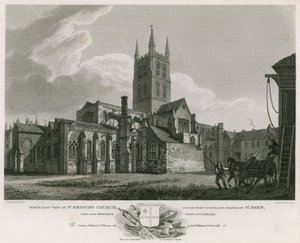Vista noreste de la Iglesia de San Salvador, Tribunal Consistorial y Capilla de San Juan de C. John Mayle Whichelo