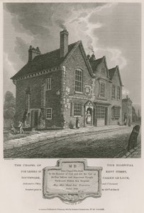 La capilla del hospital para leprosos en Kent Street, Southwark, llamada Le Lock