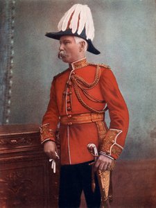 Mayor-General GH Marshall, Comandante de la Artillería Real, Fuerza de Campo de Sudáfrica, 1902 de C Knight