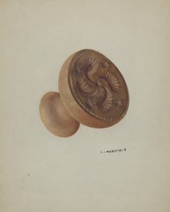 Molde de Mantequilla Alemán de Pensilvania de C. Mansfield