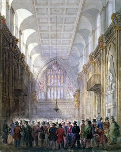 Interior del Guildhall, Ciudad de Londres de C Matthews