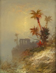 Paisaje Egipcio, finales del siglo XIX-principios del siglo XX de C. Morgan McIlhenney