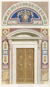 Puerta a la Logia de Rafael en el Vaticano, 1772