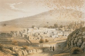 San Juan. Grabado de Schacher - Steinkopk J.F. Editore