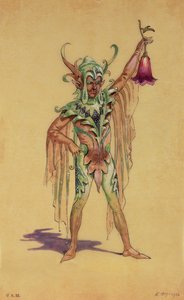Robin Goodfellow, el Duende, diseño de vestuario para 
