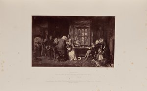 Juicio a una bruja, por W.P. Frith, R.A. de Caldesi and Montecchi