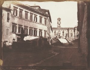 View of the Capitol Stairs, Rome de Calvert Richard Jones