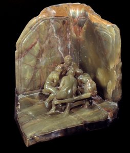 "Las charlatanas" 1897 (bronce y ónix)