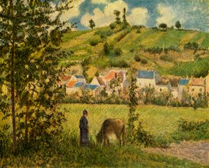Chaponval de Camille Jacob Pissarro