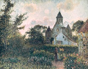 Iglesia de Knocke, 1894 de Camille Jacob Pissarro