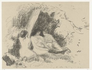 Tres mujeres desnudas
Mujeres jóvenes de Camille Jacob Pissarro
