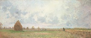 Las Cuatro Estaciones, Otoño, 1872 de Camille Jacob Pissarro