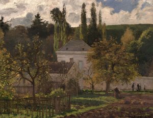 Casa en el Hermitage, Pontoise, 1873