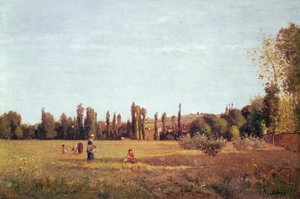 La Varenne de St. Hilaire, 1863 de Camille Jacob Pissarro