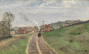Estación de Lordship Lane, Dulwich, 1871