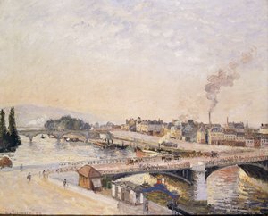 Amanecer sobre Rouen, 1898
