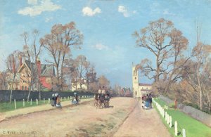El Camino a Sydenham de Camille Jacob Pissarro