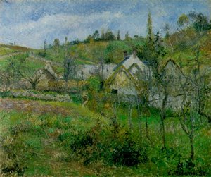 El Valhermeil, cerca de Pontoise, 1880 de Camille Jacob Pissarro