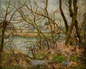 El Leñador, 1878, 1939 de Camille Jacob Pissarro