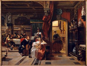 Van Dyck en Londres de Camille Joseph Etienne Roqueplan