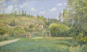 Un pastor en Valhermeil, Auvers-sur-Oise