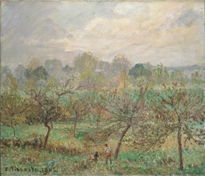 Otoño, niebla matutina, Éragny-sur-Epte