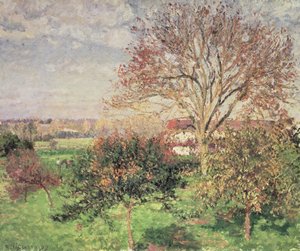 Mañana de otoño en Eragny