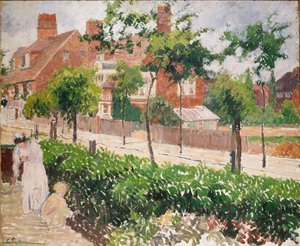Camino de Bath, Londres, 1897 de Camille Pissarro