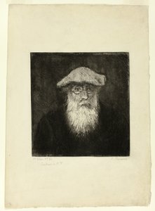 Camille Pissarro, Un Autorretrato de Camille Pissarro