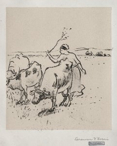 Vaquero de Camille Pissarro