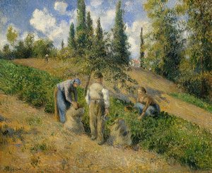 La Cosecha, Pontoise. 1881